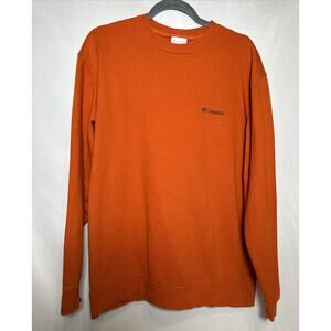 Columbia Sweatshirt Orange Men's Size Large